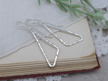 Load image into Gallery viewer, Sterling Silver Modern Geometric Earrings
