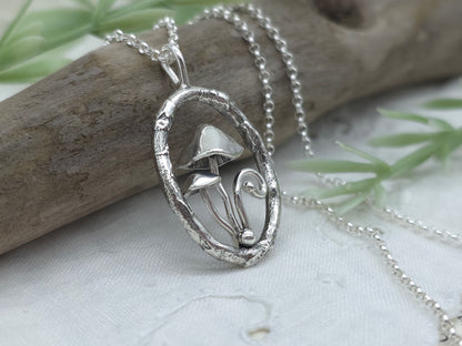 Sterling Silver Woodland Magic Necklace