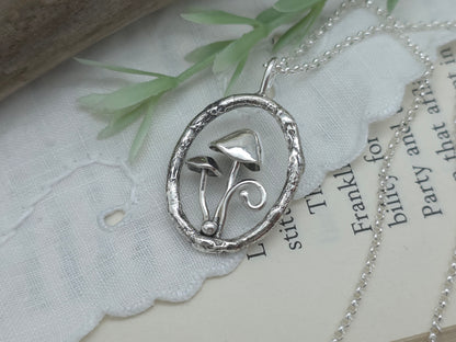 Sterling Silver Woodland Magic Necklace