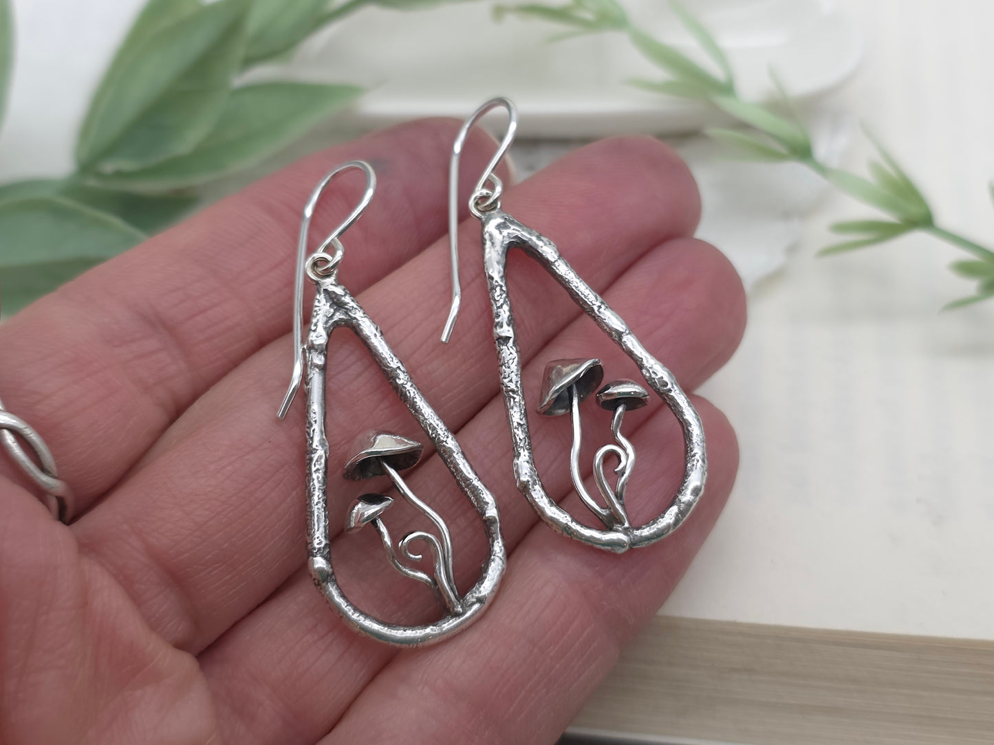 Sterling Silver Woodland Magic Earrings