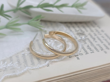Gold Hoop Earrings