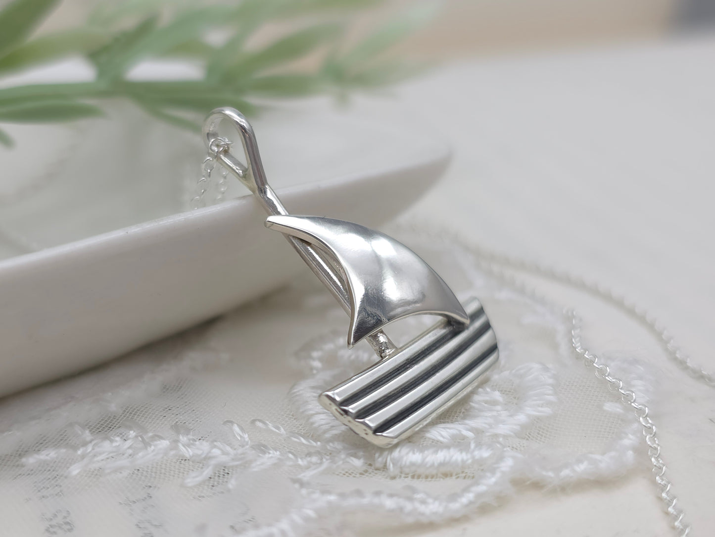 Sterling Silver "Anchored in the Storm" Necklace