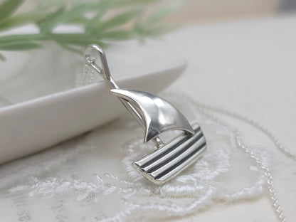 Sterling Silver "Anchored in the Storm" Necklace