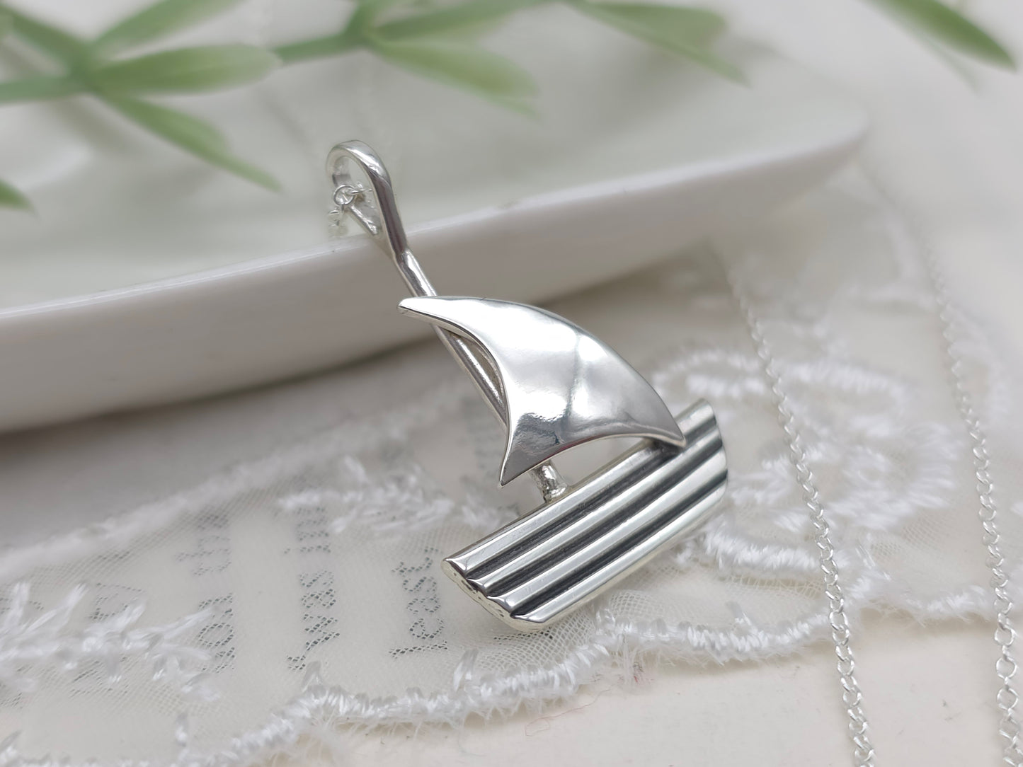 Sterling Silver "Anchored in the Storm" Necklace