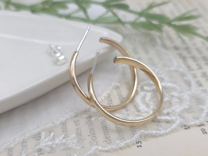 Gold Hoop Earrings