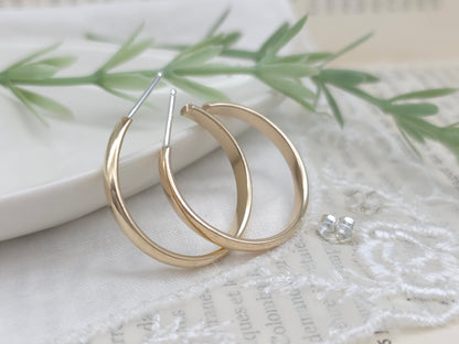 Gold Hoop Earrings