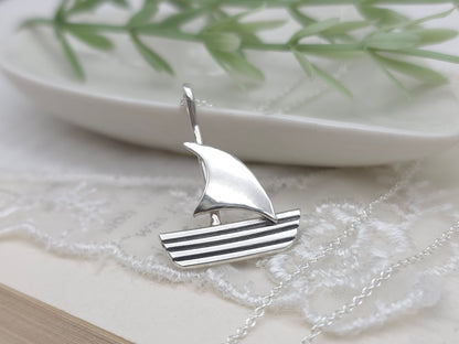 Sterling Silver "Anchored in the Storm" Necklace