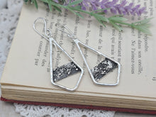 Load image into Gallery viewer, Sterling Silver Textured  Earrings
