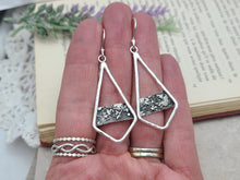 Load image into Gallery viewer, Sterling Silver Textured  Earrings
