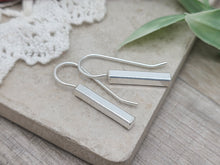 Load image into Gallery viewer, Sterling Silver Bar Threader Earrings
