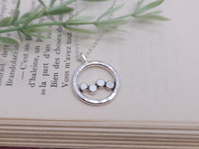 Load image into Gallery viewer, Sterling Silver Stepping Stone Necklace
