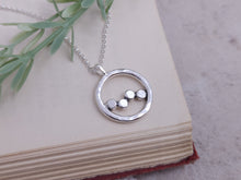 Load image into Gallery viewer, Sterling Silver Stepping Stone Necklace
