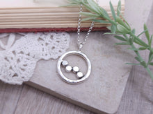 Load image into Gallery viewer, Sterling Silver Stepping Stone Necklace
