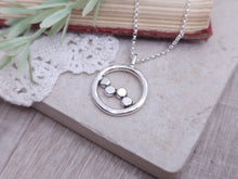 Load image into Gallery viewer, Sterling Silver Stepping Stone Necklace
