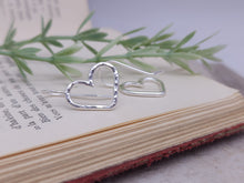 Load image into Gallery viewer, Sterling Silver Heart Threaders
