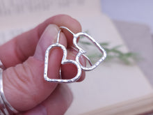 Load image into Gallery viewer, Sterling Silver Heart Threaders

