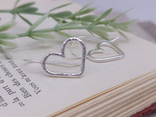 Load image into Gallery viewer, Sterling Silver Heart Threaders
