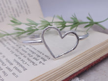Load image into Gallery viewer, Sterling Heart Cuff

