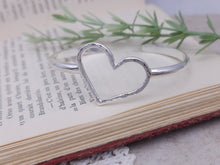 Load image into Gallery viewer, Sterling Heart Cuff
