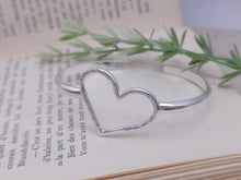 Load image into Gallery viewer, Sterling Heart Cuff
