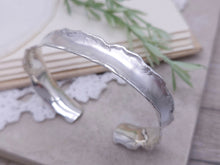 Load image into Gallery viewer, Sterling Silver Anticlastic Molten Cuff
