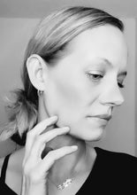 Load image into Gallery viewer, 1/2&quot; Sterling Silver Classic Hoop Earrings
