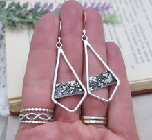 Load image into Gallery viewer, Sterling Silver Textured  Earrings
