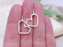 Load image into Gallery viewer, Sterling Silver Heart Threaders
