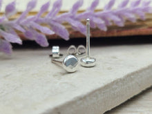 Load image into Gallery viewer, Small Sterling Hammered Stud Earrings
