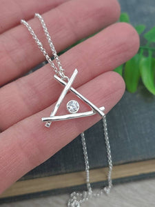 Tribe outlet teepee necklace