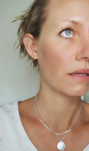 Load image into Gallery viewer, Sterling Silver Star Hoop Earrings  / Posts / Studs
