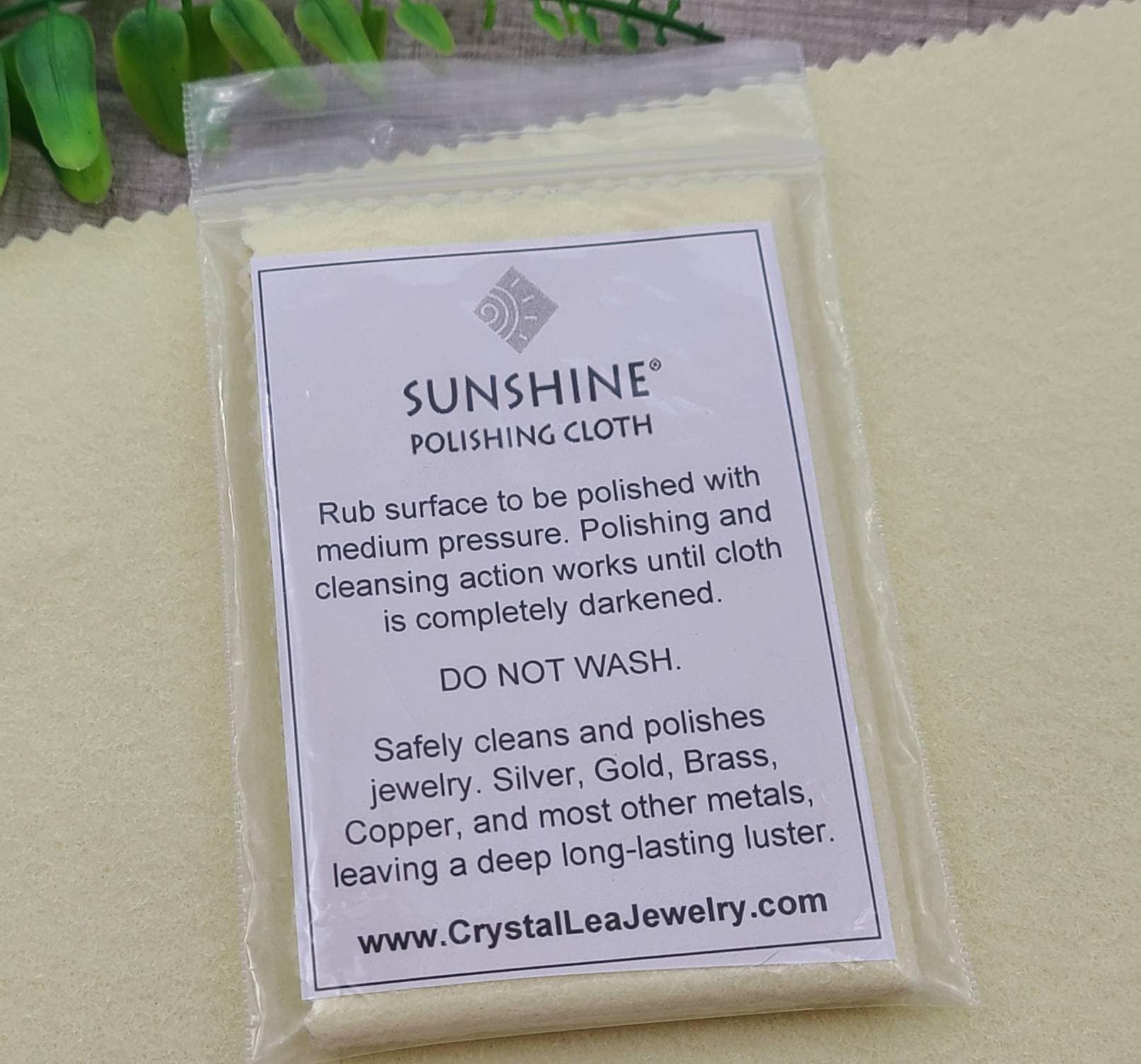 Can silver polishing cloths be washed sale