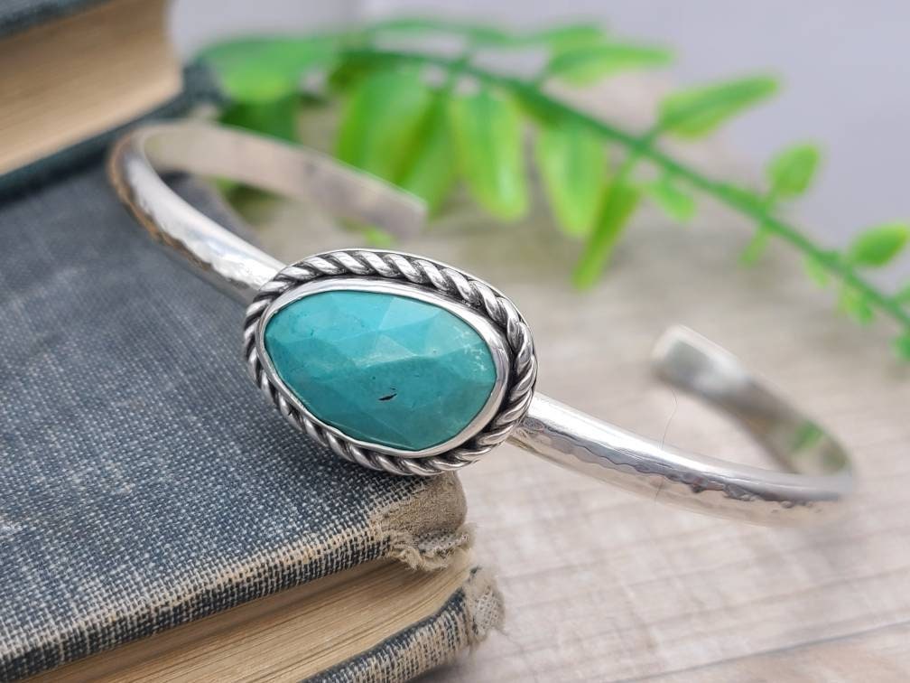 Sterling Silver and Turquoise Cuff