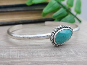 Sterling Silver and Turquoise Cuff