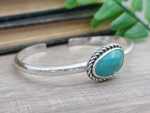 Load image into Gallery viewer, Sterling Silver and Turquoise Cuff
