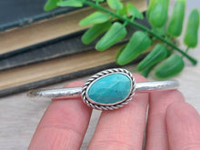 Load image into Gallery viewer, Sterling Silver and Turquoise Cuff
