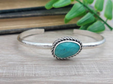 Load image into Gallery viewer, Sterling Silver and Turquoise Cuff
