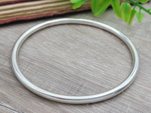 Load image into Gallery viewer, Thick Chunky 4 mm Sterling Silver Bangle / Heavy /
