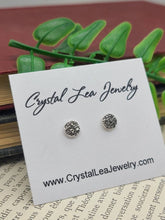 Load image into Gallery viewer, Sterling Silver Circle Stud Earrings / Posts
