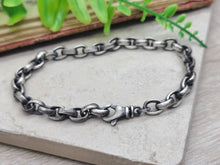 Load image into Gallery viewer, Mens Heavy Thick Sterling Bracelet
